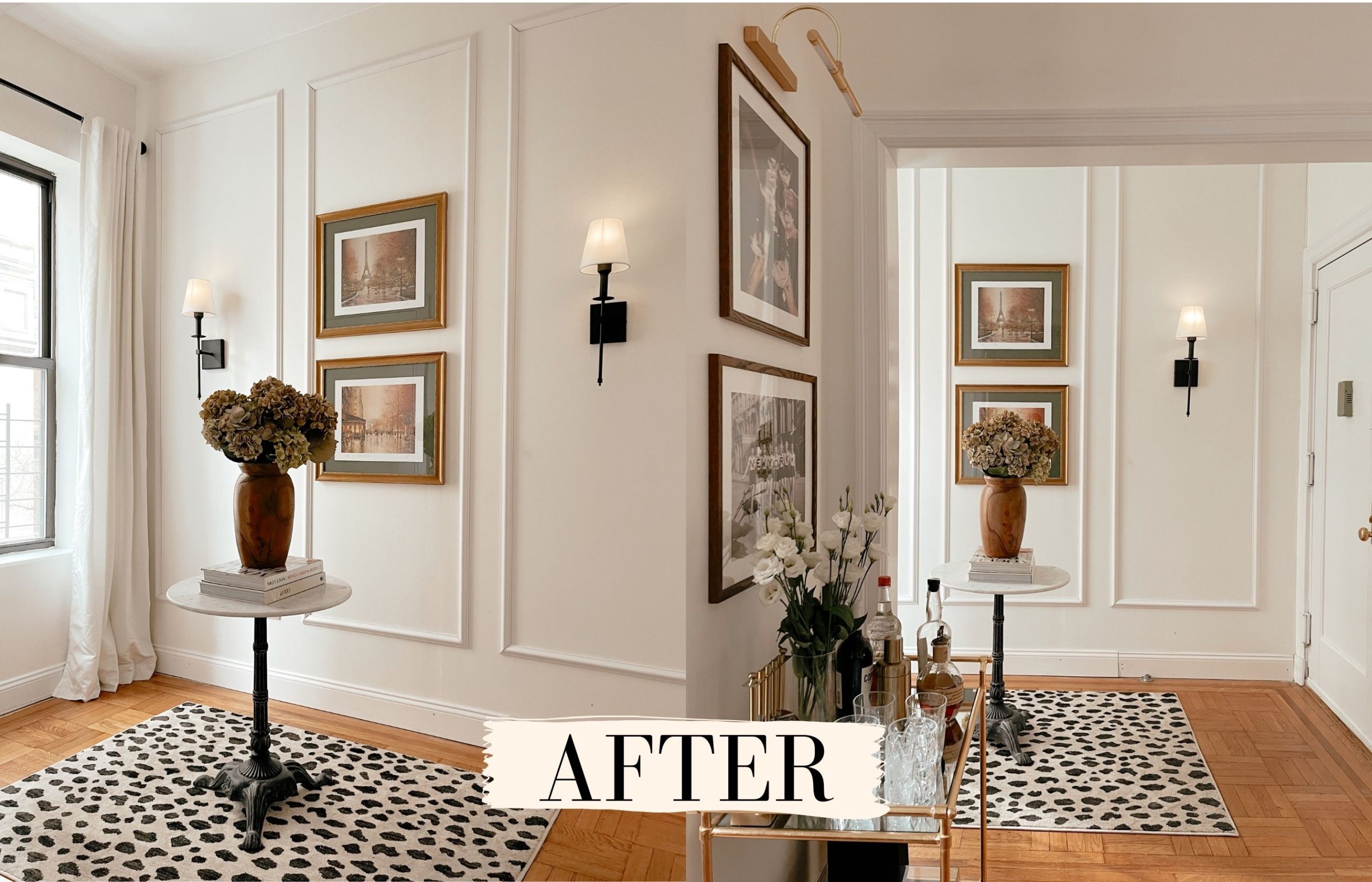The Best Way to Do Renter Friendly Wall Molding • The Page Edit